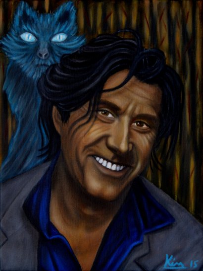 Oil Painting > Cat Blue > Bryan Ferry